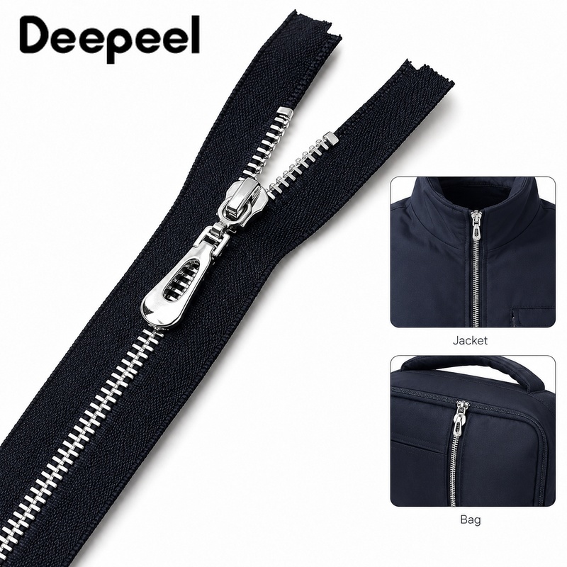 Sewing Front Zipper - 5 Adet 3 # 40-70cm Metal