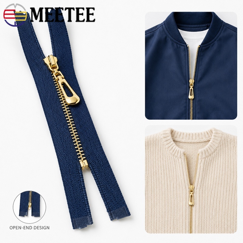 Sewing Front Zipper - 5/10 Adet 40-70cm 3 # Metal