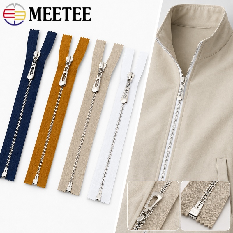 Sewing Front Zipper - 5 Adet 3 # 40-70cm Metal