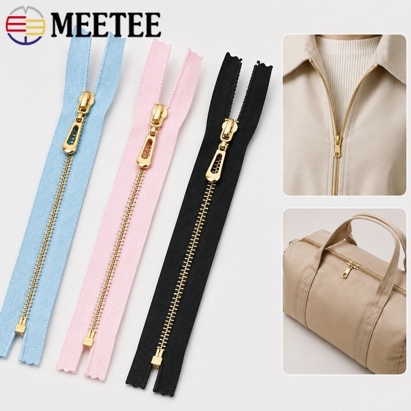 Sewing Front Zipper - 5 Adet 3 # 40/60/70cm Metal
