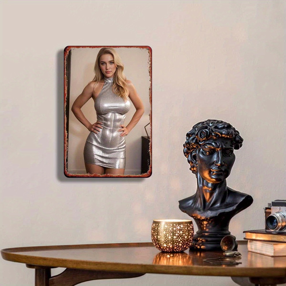 SHEINMETAL Gümüş Metalik Elbis - Dress Form Mannequin incelemesi ve fiyatı