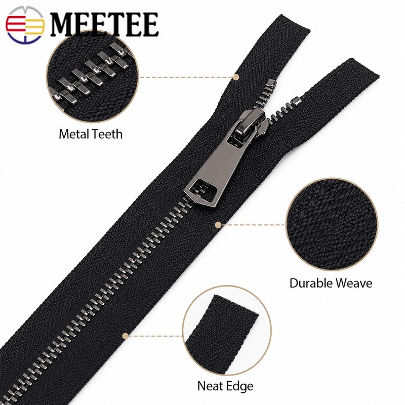 1/5 Adet 5 #   50-150cm Metal  - Sewing Front Zipper incelemesi ve fiyatı