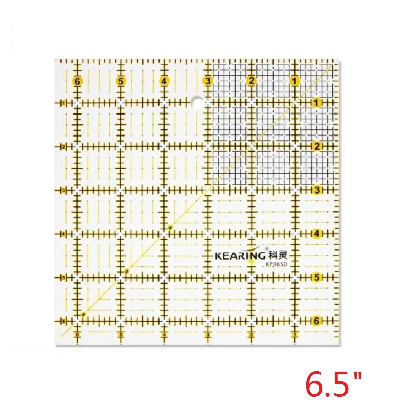 1 adet Kare Akrilik Dikiş Cetv - Quilting Ruler Square incelemesi ve fiyatı