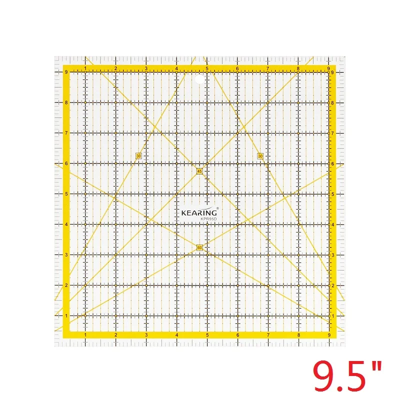1 adet Kare Akrilik Dikiş Cetv - Quilting Ruler Square incelemesi ve fiyatı