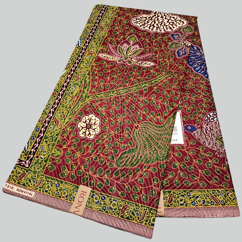 46 inç * 6 yarda yeşil yaprak  - Sewing Batik Fabric incelemesi ve fiyatı