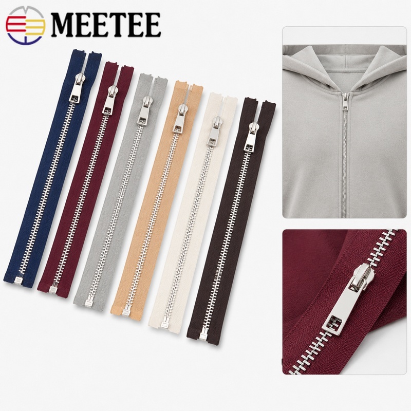 5/10 Adet 40-80cm 5 #   Metal  - Sewing Front Zipper incelemesi ve fiyatı