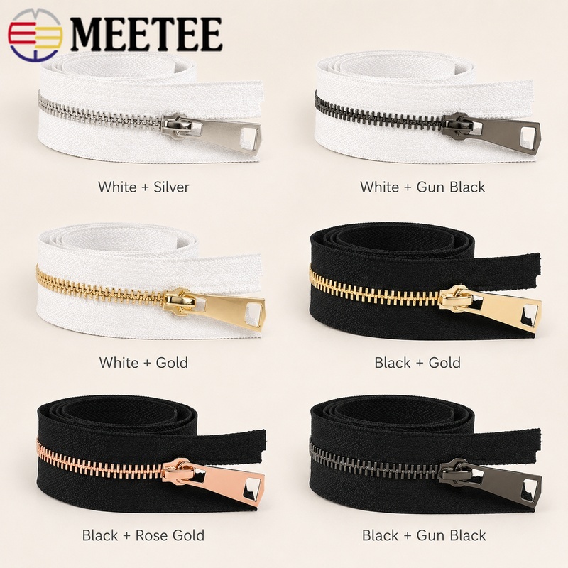 5 Adet 5 #   15-80 cm Metal Fe - Sewing Front Zipper incelemesi ve fiyatı