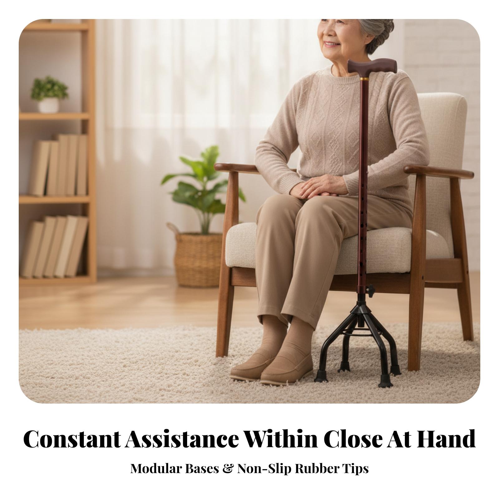 Yaşlılar İçin Ergonomik Ayarla - Gripper Foot Walking incelemesi ve fiyatı