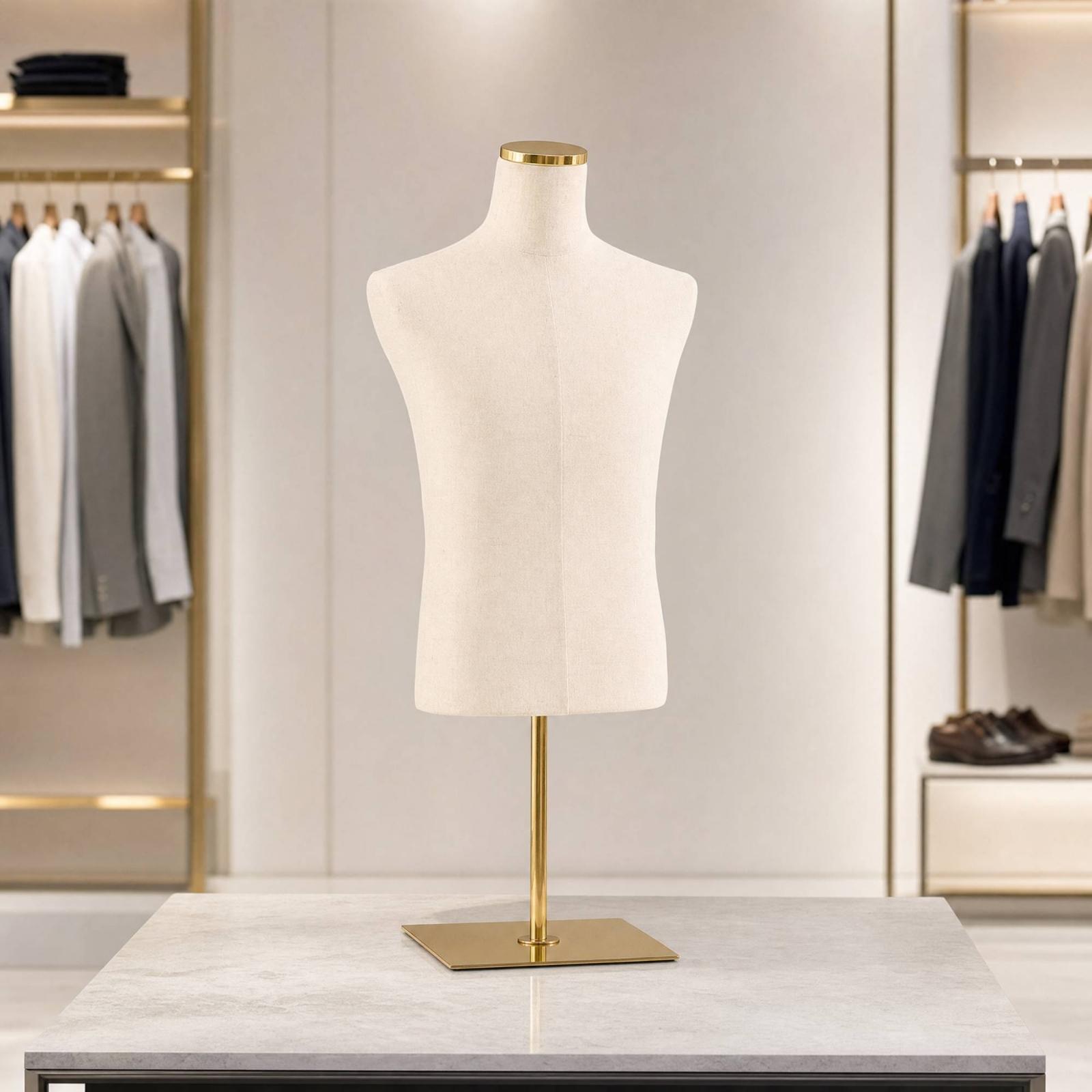 Erkek Yarım Gövdeli Manken, Ku - Dress Form Mannequin incelemesi ve fiyatı