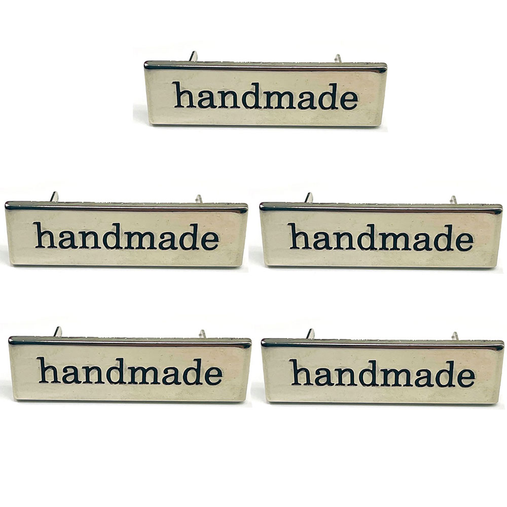 5 adet Metal El Yapımı Etiket  - Sewing Label incelemesi ve fiyatı